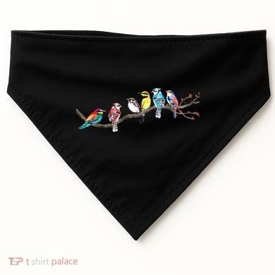 Birds On A Branch Birding Bird Watching Bird Watcher USA-Made Doggie Bandana