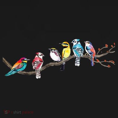 Birds On A Branch Birding Bird Watching Bird Watcher V-Neck T-Shirt