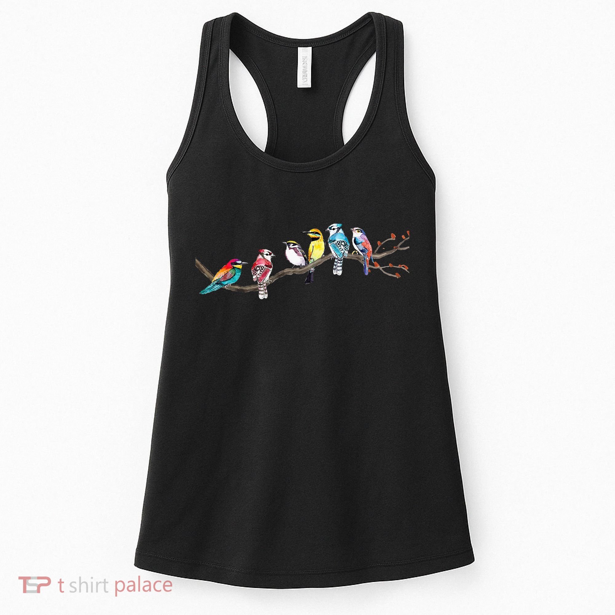 Birds On A Branch Birding Bird Watching Bird Watcher Women's Tank Top