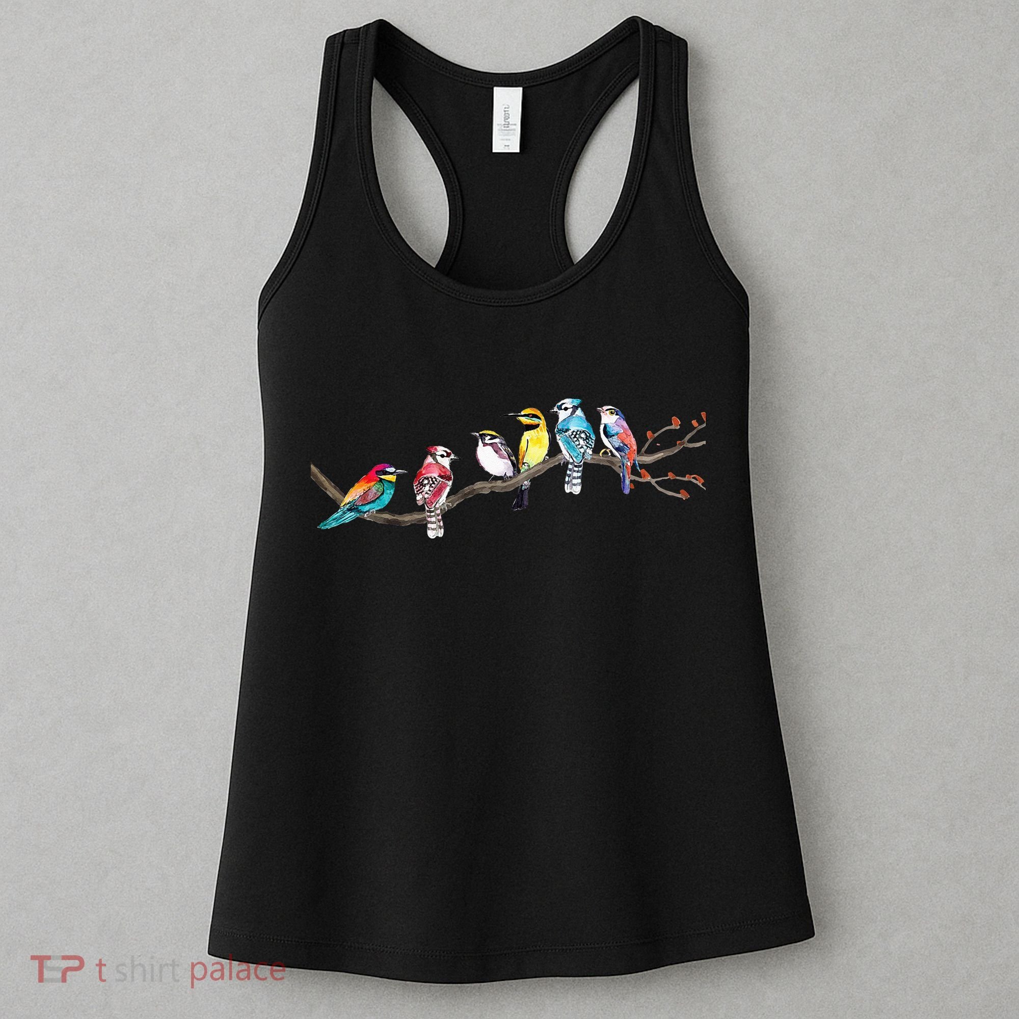 Birds On A Branch Birding Bird Watching Bird Watcher Women's Tank Top