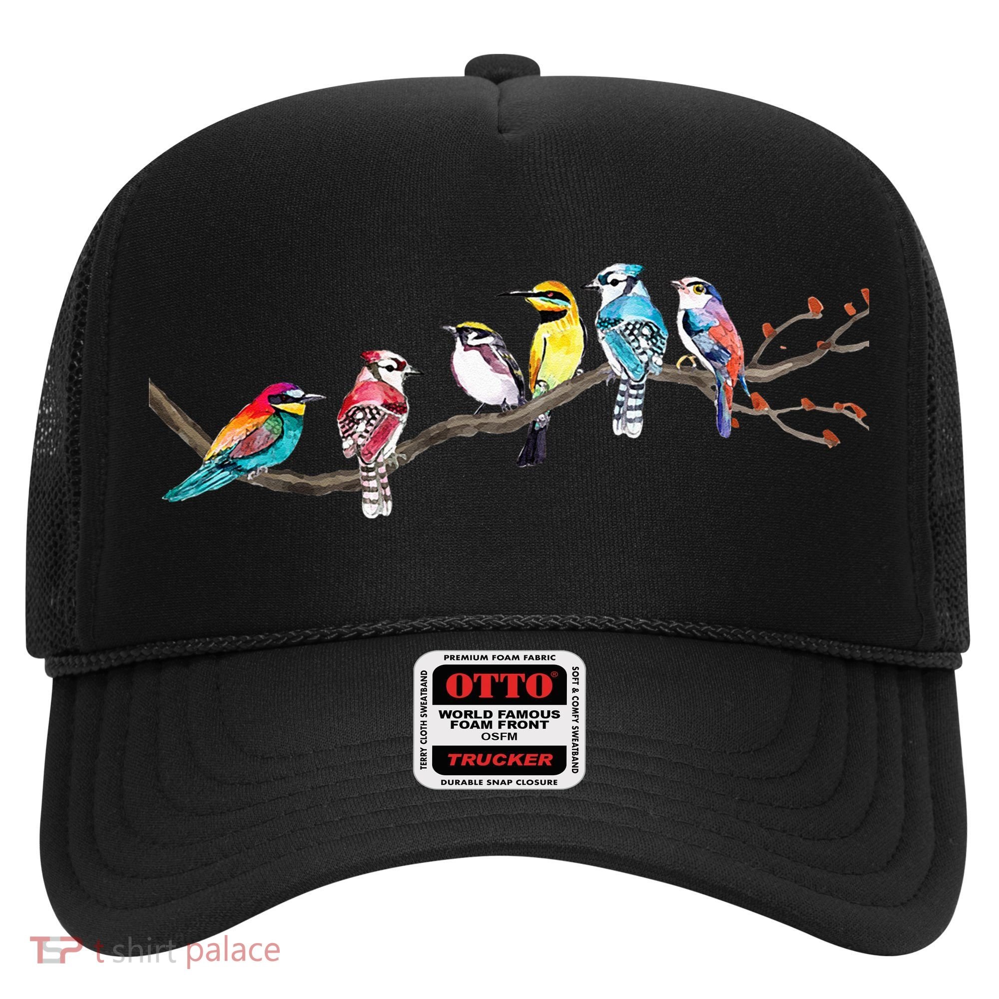 Birds On A Branch Birding Bird Watching Bird Watcher Hat