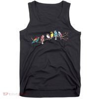 Birds On A Branch Birding Bird Watching Bird Watcher Tank Top thumb 0