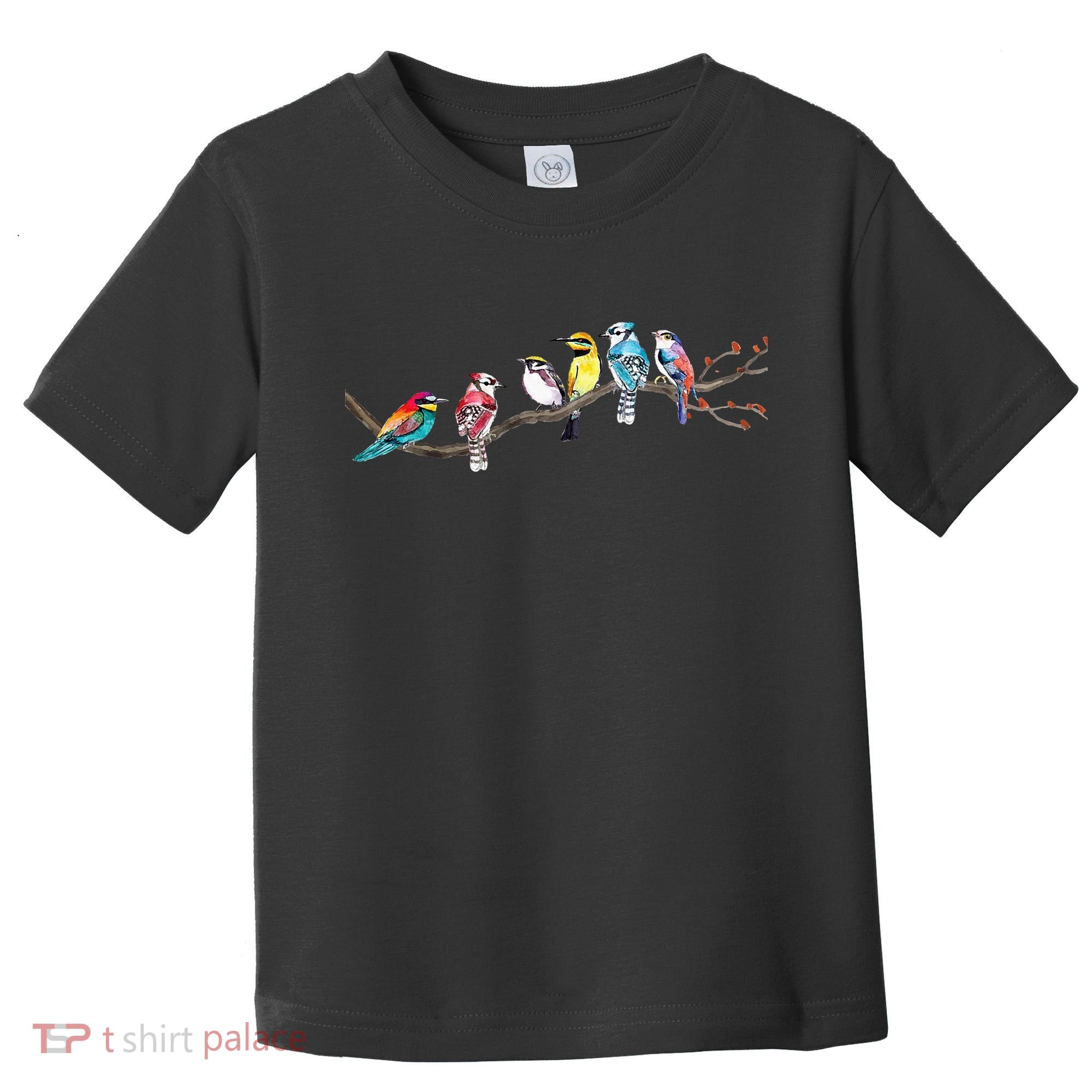 Birds On A Branch Birding Bird Watching Bird Watcher Toddler T-Shirt