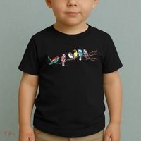 Birds On A Branch Birding Bird Watching Bird Watcher Toddler T-Shirt thumb 2