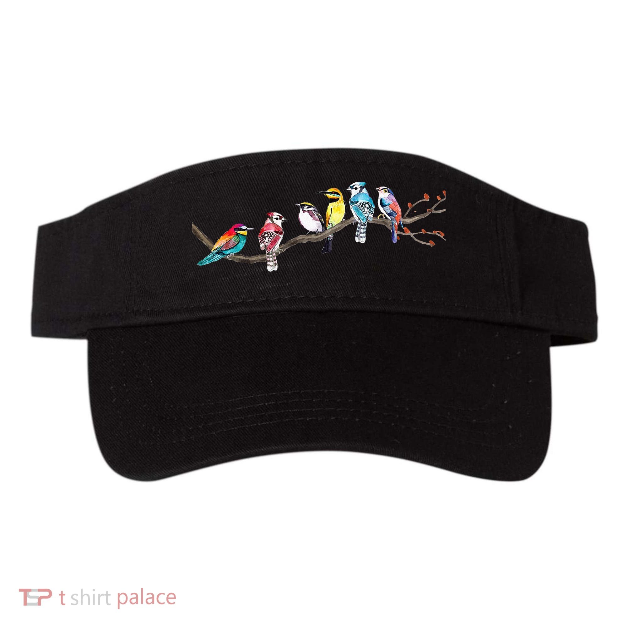 Birds On A Branch Birding Bird Watching Bird Watcher Visor