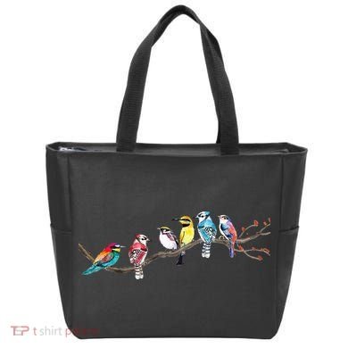 Birds On A Branch Birding Bird Watching Bird Watcher Tote Bag