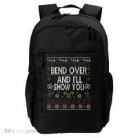Bend Over And I'll Show You Ugly Christmas Gift Backpack thumb 0