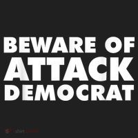 Beware Of Attack Democrat Beanie thumb 2