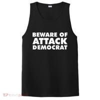 Beware Of Attack Democrat PosiCharge Competitor Tank thumb 0