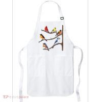 Birds On A Branch Birding Birdwatching Birder Bird Watcher Apron thumb 0