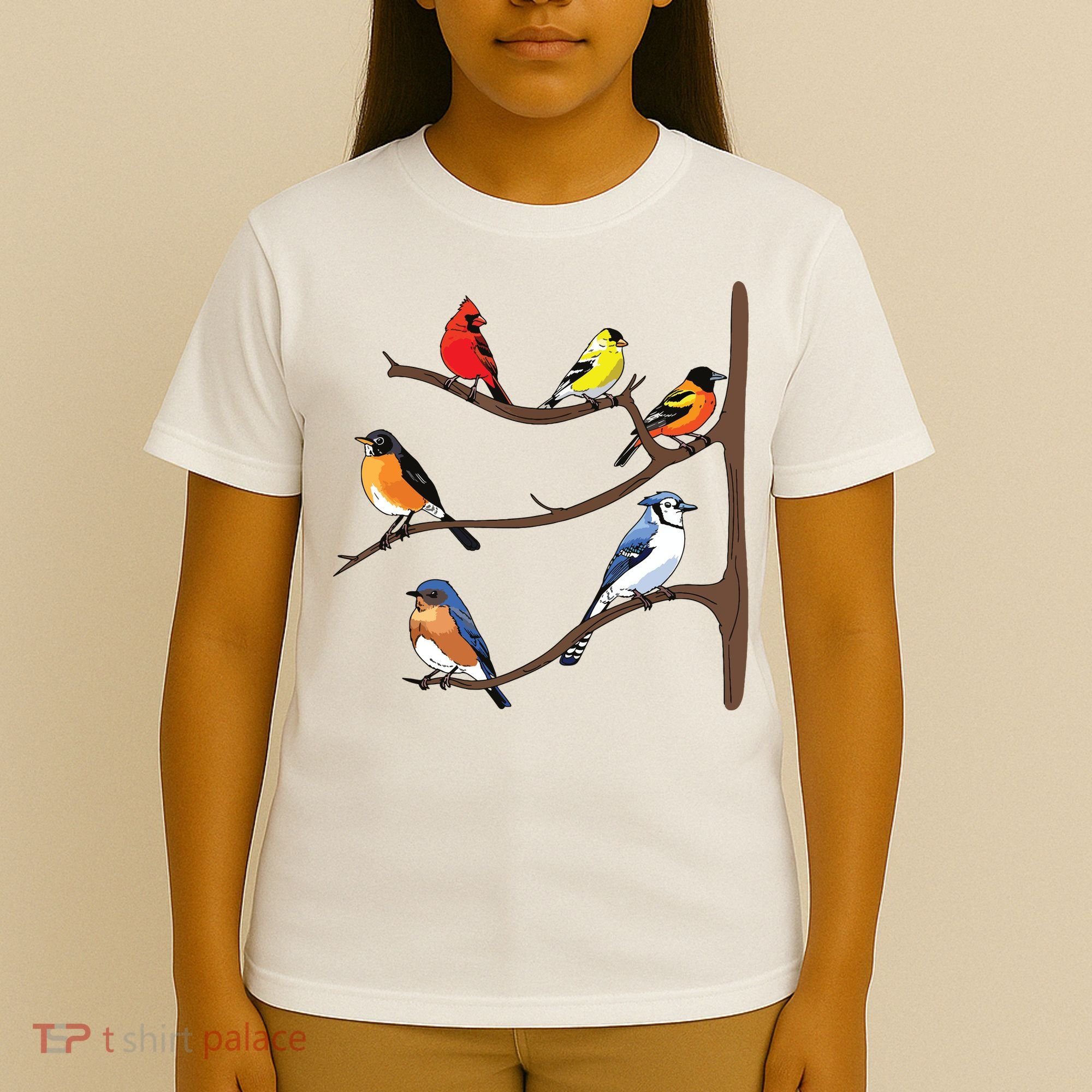 Birds On A Branch Birding Birdwatching Birder Bird Watcher T-Shirt