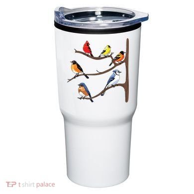 Birds On A Branch Birding Birdwatching Birder Bird Watcher Tumbler