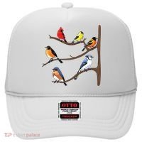Birds On A Branch Birding Birdwatching Birder Bird Watcher Hat thumb 0