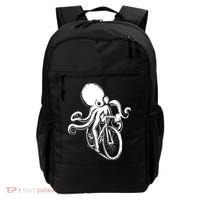 Bicycle Octopus Art Cyclist Backpack thumb 0