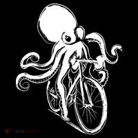 Bicycle Octopus Art Cyclist Backpack thumb 2