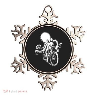 Bicycle Octopus Art Cyclist Ornament