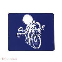 Bicycle Octopus Art Cyclist Mousepad thumb 0