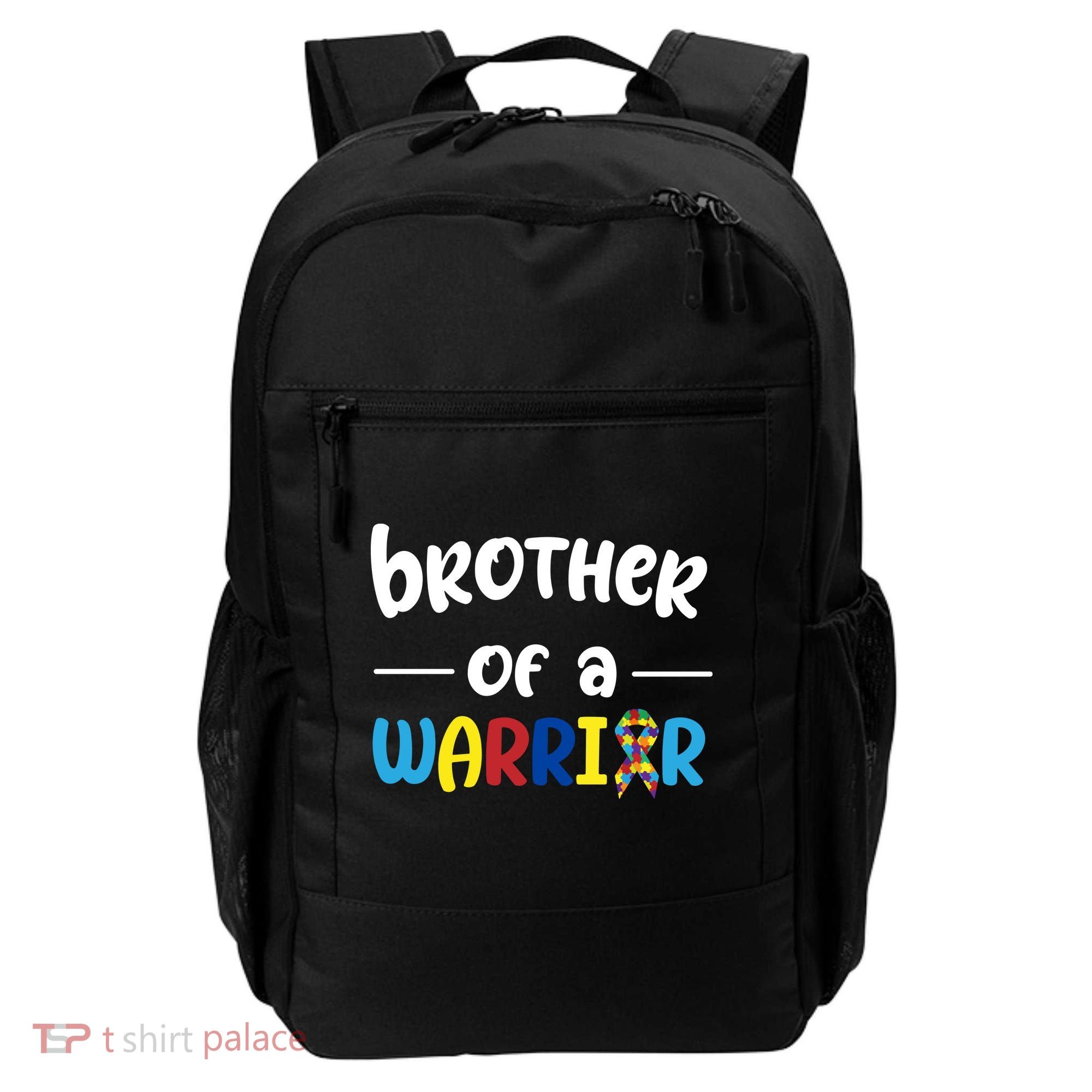 Brother Of A Warrior Autism Awareness Backpack
