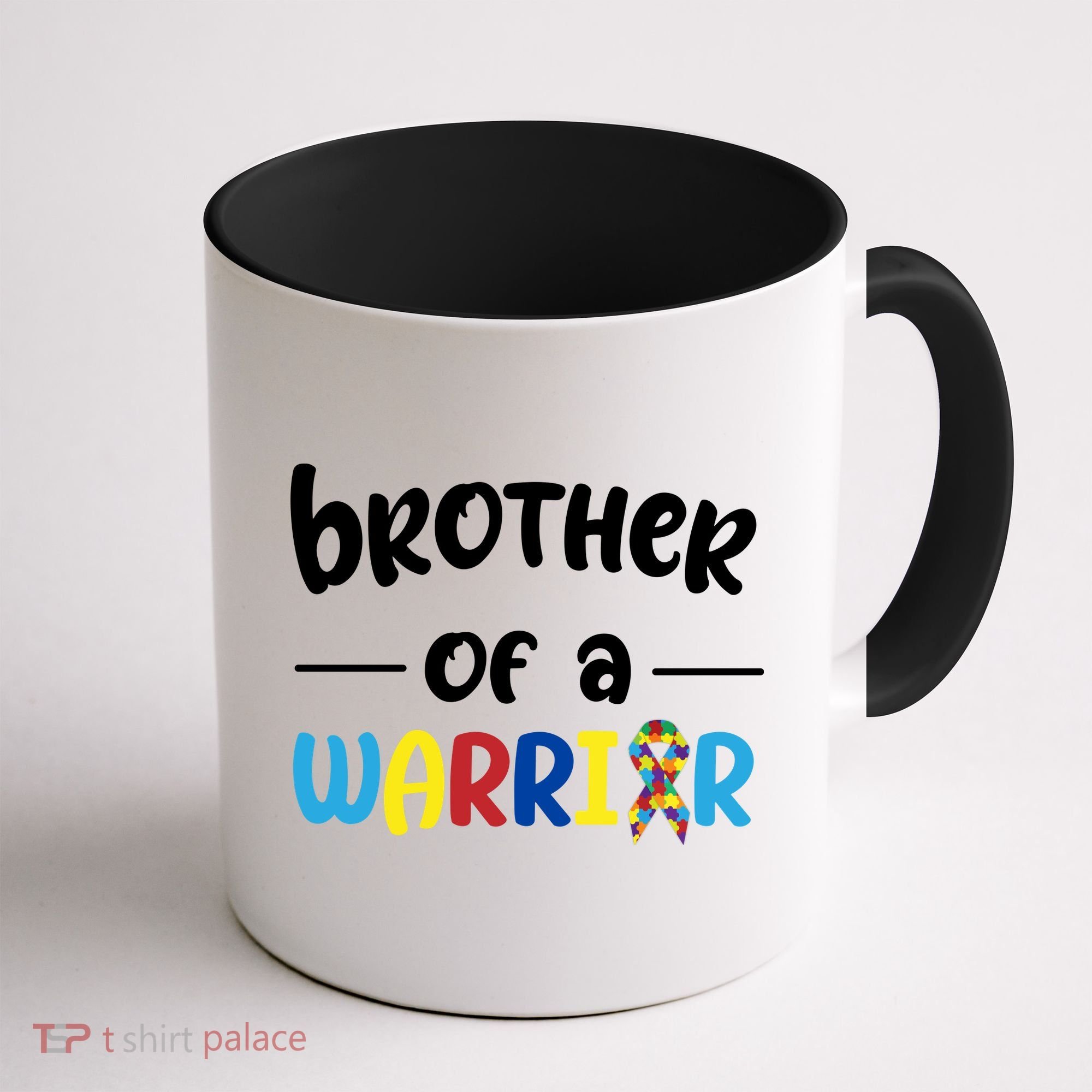 Brother Of A Warrior Autism Awareness Coffee Mug