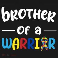 Brother Of A Warrior Autism Awareness Women's Hoodie thumb 2