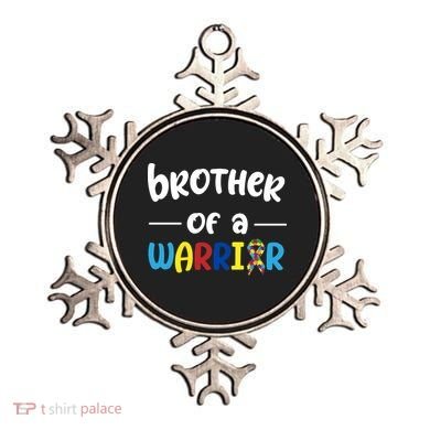 Brother Of A Warrior Autism Awareness Ornament