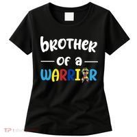 Brother Of A Warrior Autism Awareness Women's T-Shirt thumb 0