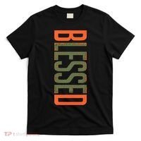 Blessed Olive Army Solar Orange Color Match T-Shirt thumb 0