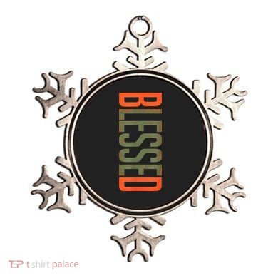 Blessed Olive Army Solar Orange Color Match Ornament