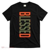 Blessed Olive Army Solar Orange Color Match T-Shirt thumb 0