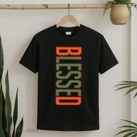 Blessed Olive Army Solar Orange Color Match T-Shirt thumb 2