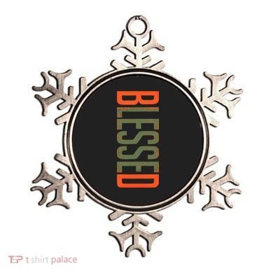 Blessed Olive Army Solar Orange Color Match Ornament