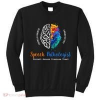 Brain Of A Speech Pathologist Speech Language Therapy Sweatshirt thumb 0