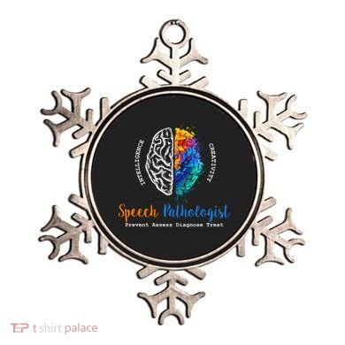 Brain Of A Speech Pathologist Speech Language Therapy Ornament