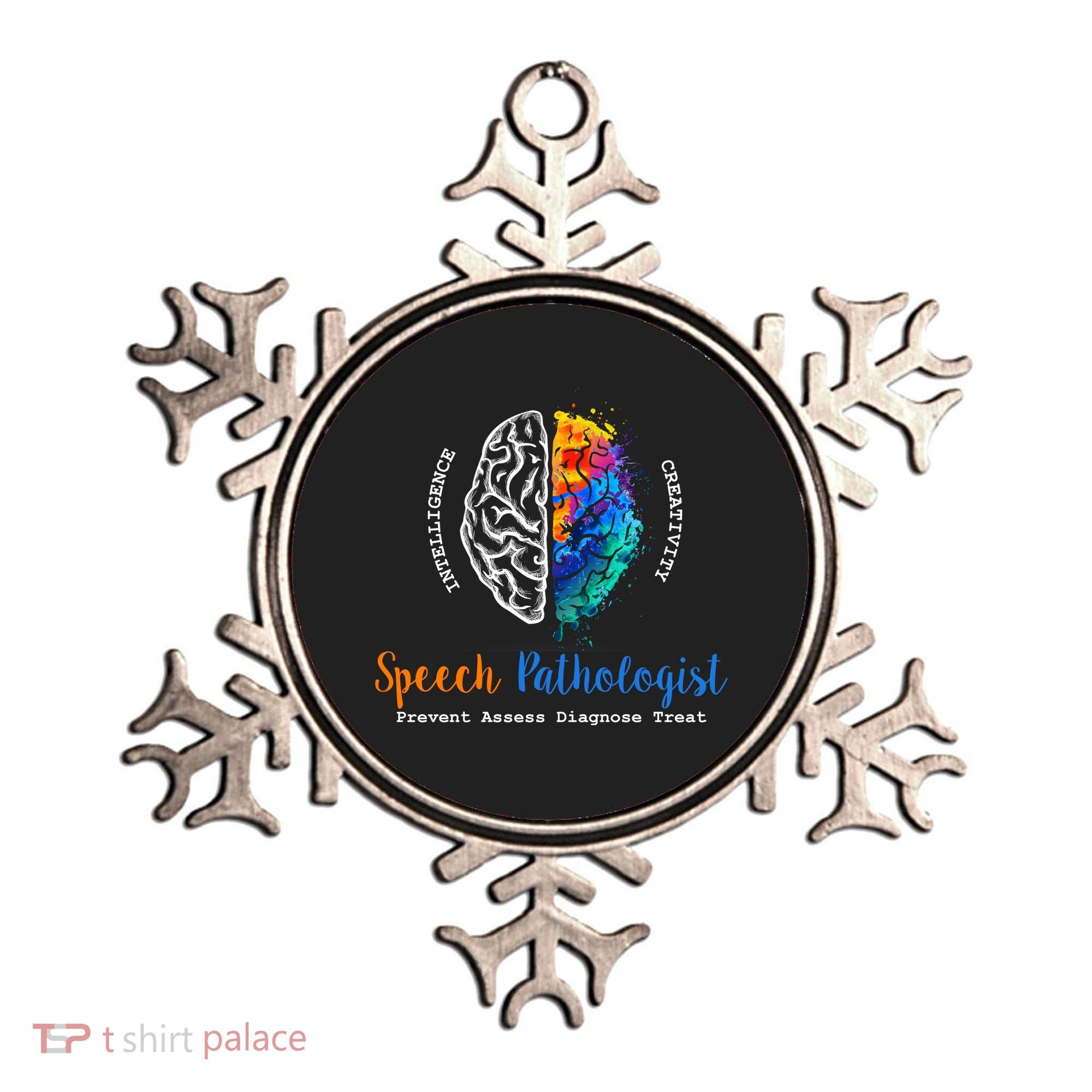 Brain Of A Speech Pathologist Speech Language Therapy Ornament