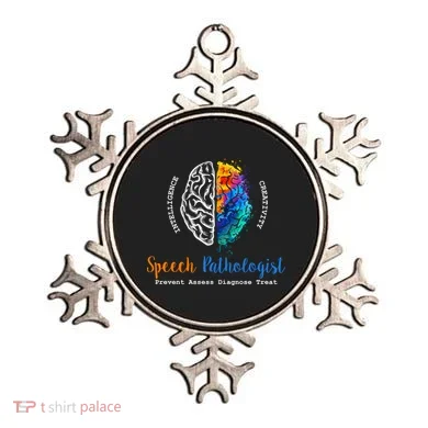 Brain Of A Speech Pathologist Speech Language Therapy Ornament