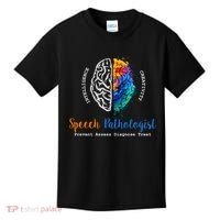 Brain Of A Speech Pathologist Speech Language Therapy Kids T-Shirt thumb 0