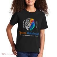 Brain Of A Speech Pathologist Speech Language Therapy Kids T-Shirt thumb 2