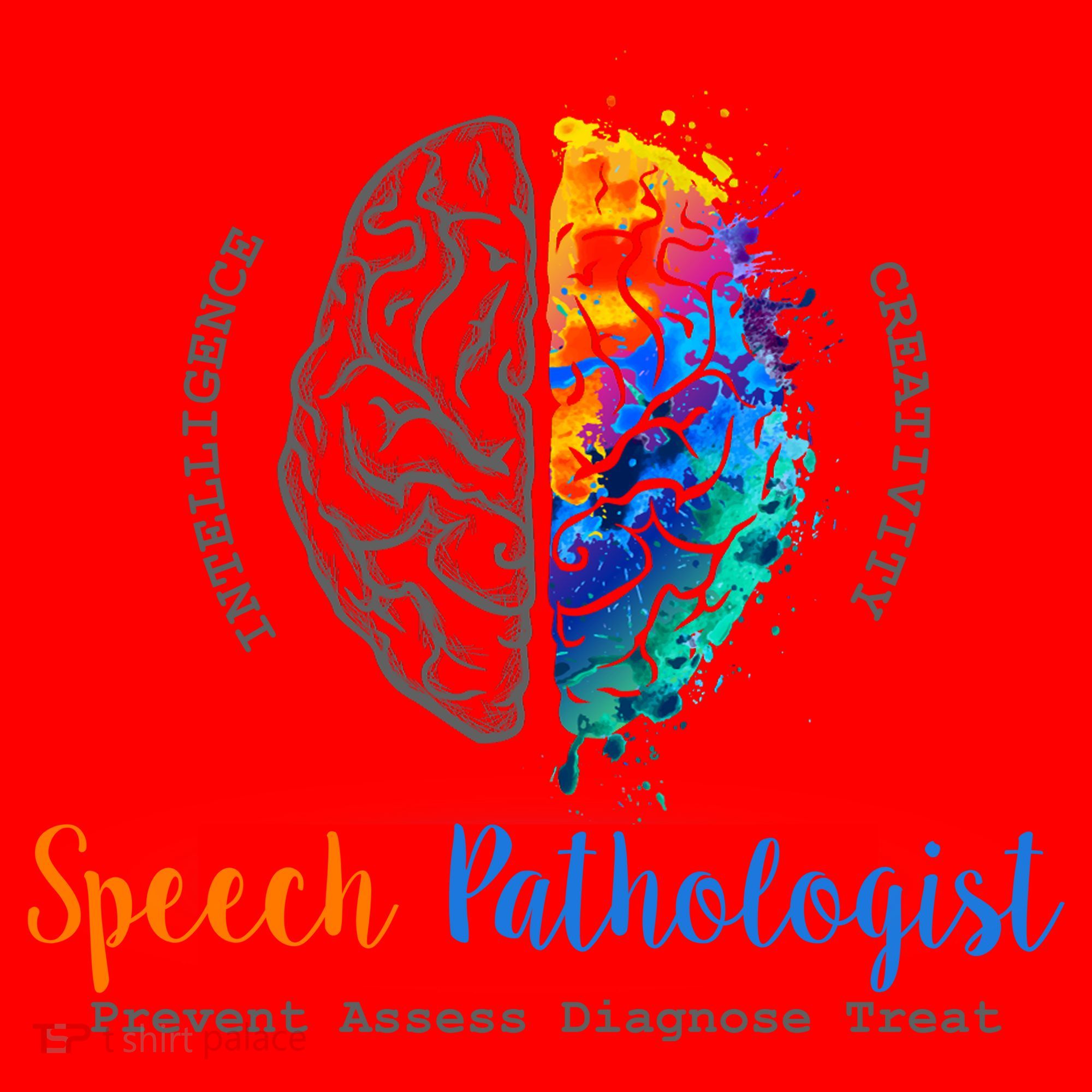 Brain Of A Speech Pathologist Speech Language Therapy Santa Hat