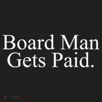 Board Man Gets Paid Women's Sweatshirt thumb 2