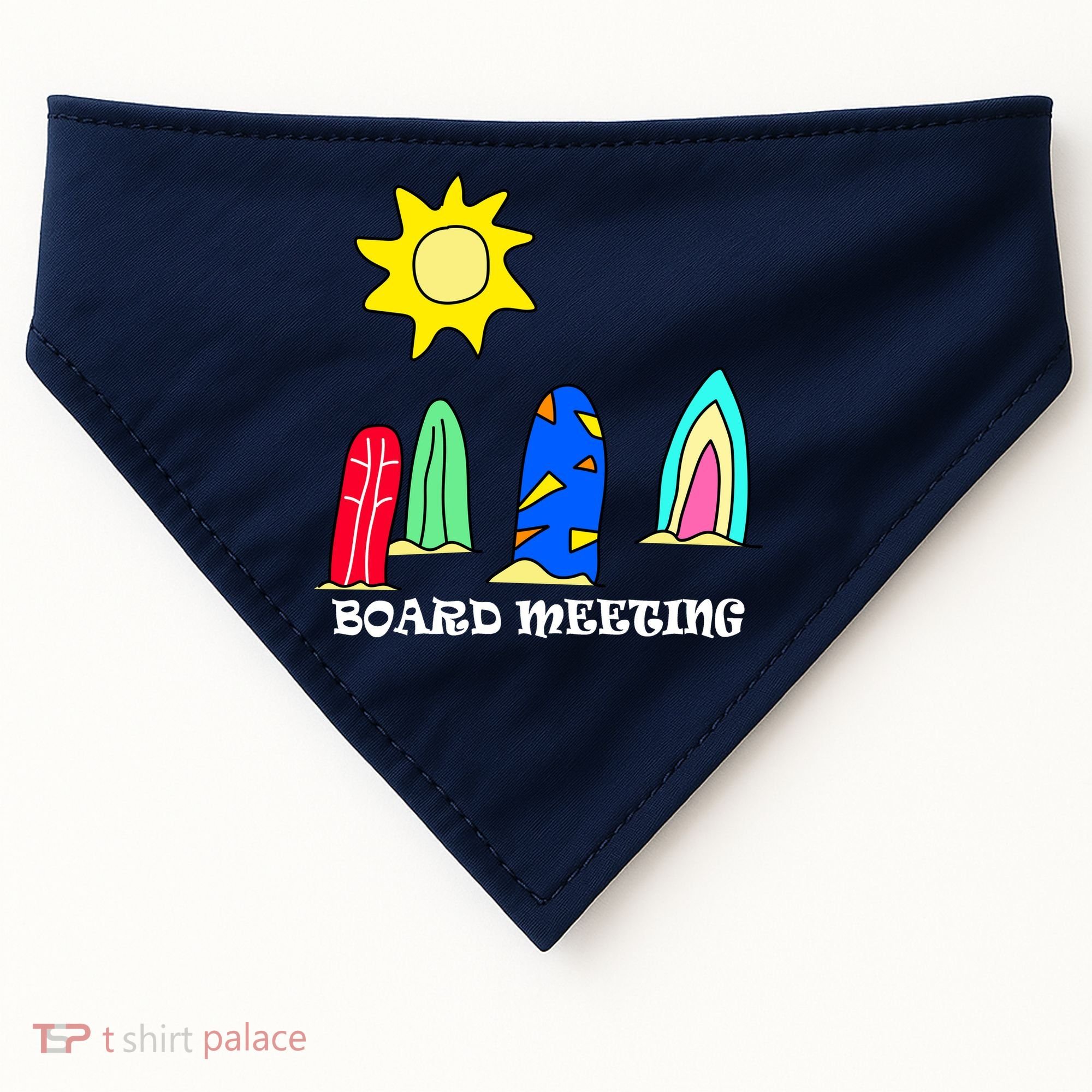 Board Meeting USA-Made Doggie Bandana