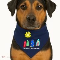 Board Meeting USA-Made Doggie Bandana thumb 1