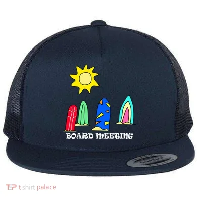 Board Meeting Flat Bill Trucker Hat