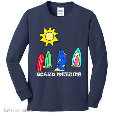 Board Meeting Kids Long Sleeve Shirt