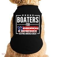 Boaters For Trump Keeping American Great Doggie Tank thumb 0