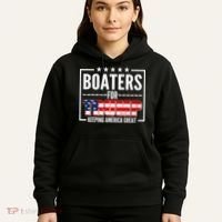 Boaters For Trump Keeping American Great Hoodie thumb 5