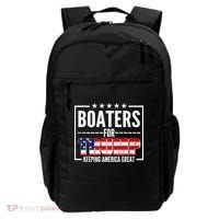 Boaters For Trump Keeping American Great Backpack thumb 0