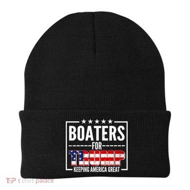 Boaters For Trump Keeping American Great Beanie