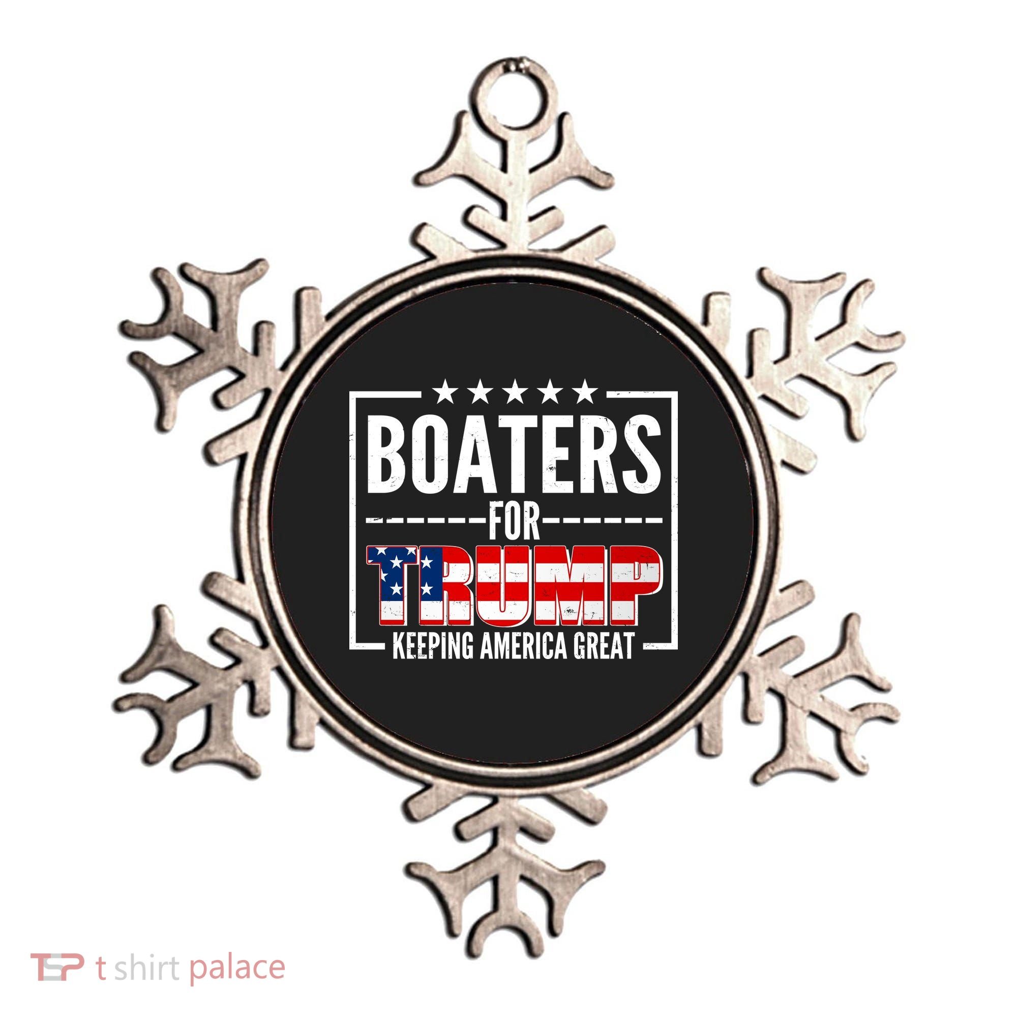Boaters For Trump Keeping American Great Ornament