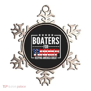 Boaters For Trump Keeping American Great Ornament