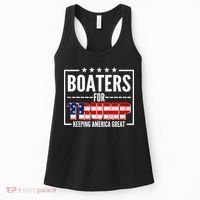 Boaters For Trump Keeping American Great Women's Tank Top thumb 0